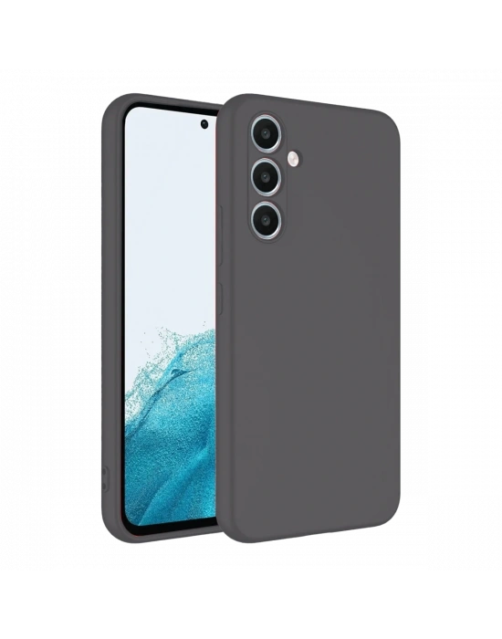 Newface Samsung Galaxy A16 5G Kılıf First Silikon - Gri