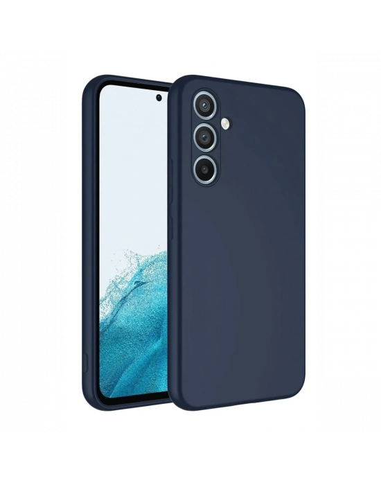 Newface Samsung Galaxy A16 5G Kılıf First Silikon - Lacivert