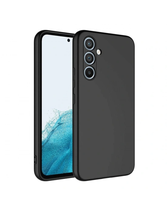 Newface Samsung Galaxy A16 5G Kılıf First Silikon - Siyah