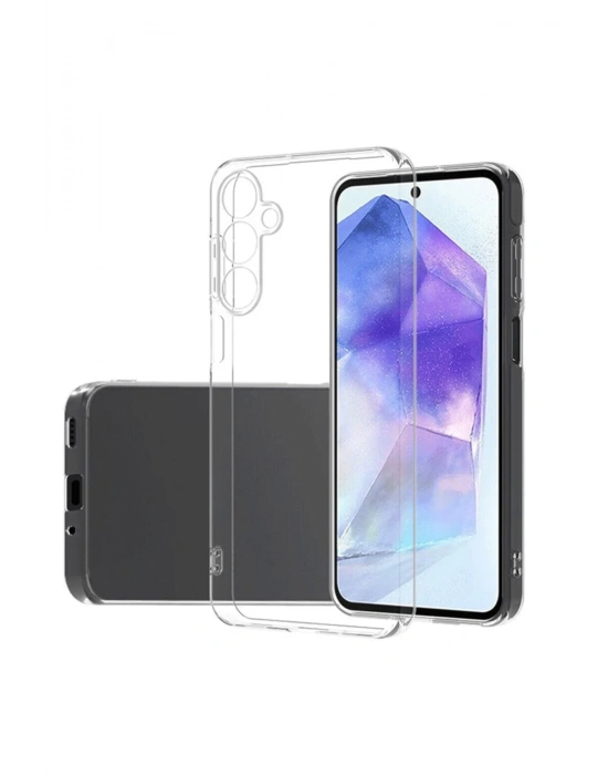 Newface Samsung Galaxy A16 5G Kılıf Lüx Şeffaf Silikon