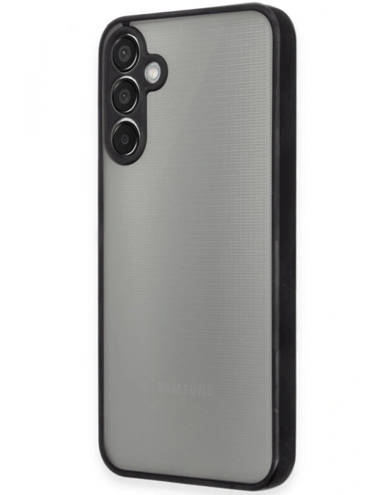 Newface Samsung Galaxy A16 5G Kılıf Montreal Silikon Kapak - Siyah