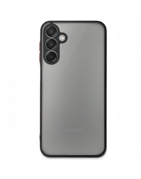 Newface Samsung Galaxy A16 5G Kılıf Montreal Silikon Kapak - Siyah