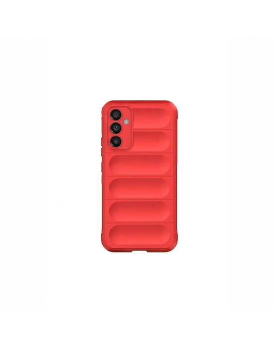 Newface Samsung Galaxy A16 5G Kılıf Optimum Silikon - Kırmızı