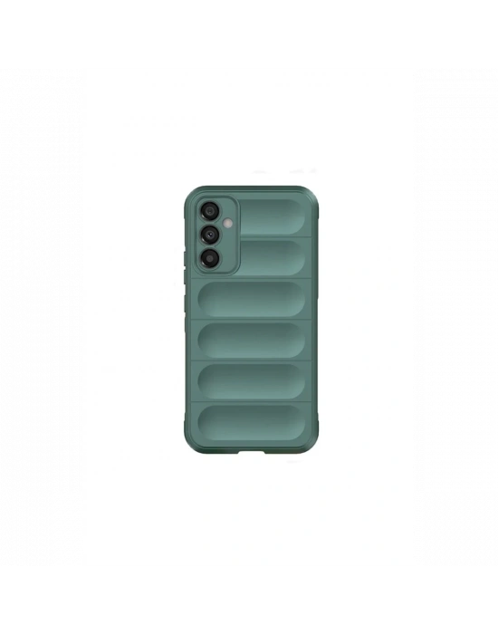 Newface Samsung Galaxy A16 5G Kılıf Optimum Silikon - Koyu Yeşil