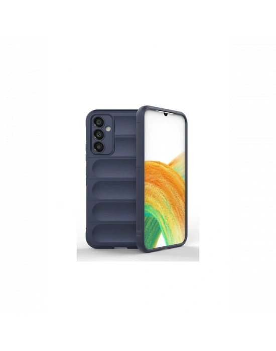 Newface Samsung Galaxy A16 5G Kılıf Optimum Silikon - Lacivert