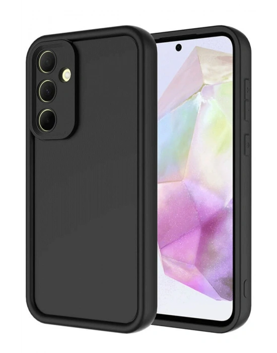 Newface Samsung Galaxy A16 5G Kılıf Viera Silikon - Siyah