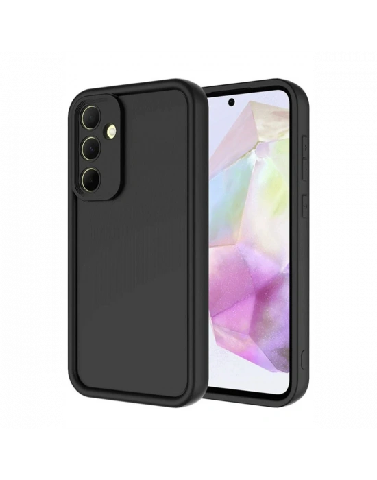 Newface Samsung Galaxy A16 5G Kılıf Viera Silikon - Siyah