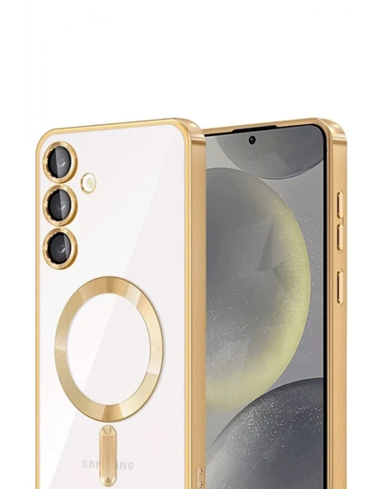 Newface Samsung Galaxy A16 5G Kross Magneticsafe Kapak - Gold