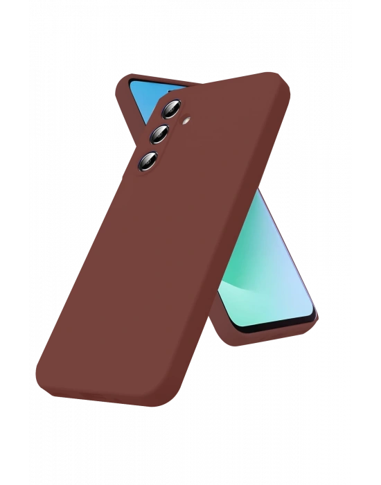 Newface Samsung Galaxy A17 5G First Silikon - Bordo