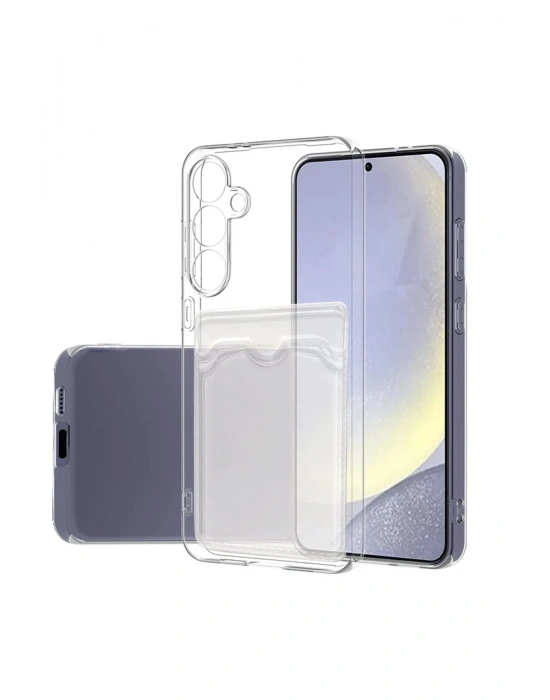 Newface Samsung Galaxy A17 5G Kart Şeffaf Silikon - Şeffaf