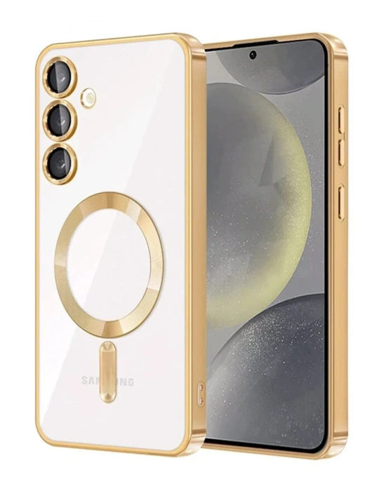 Newface Samsung Galaxy A17 5G Kross Magneticsafe Kapak - Gold