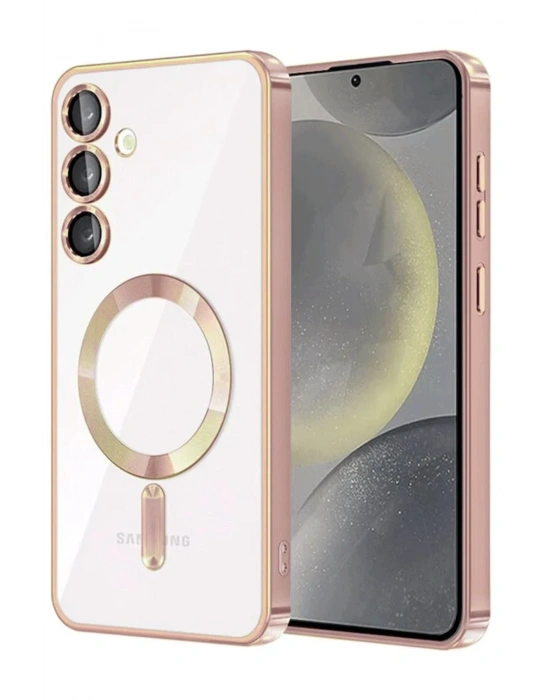 Newface Samsung Galaxy A17 5G Kross Magneticsafe Kapak - Rose