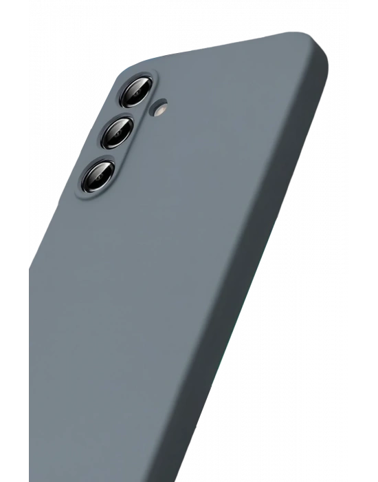 Newface Samsung Galaxy A17 5G Nano içi Kadife Silikon - Gri