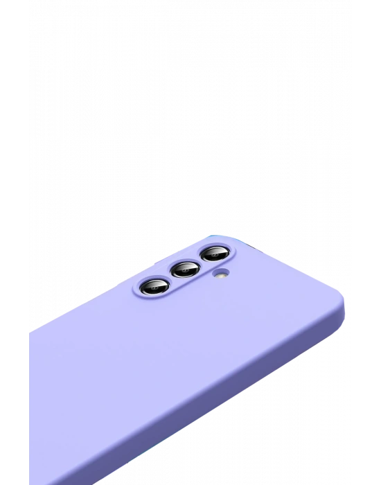 Newface Samsung Galaxy A17 5G Nano içi Kadife Silikon - Lila