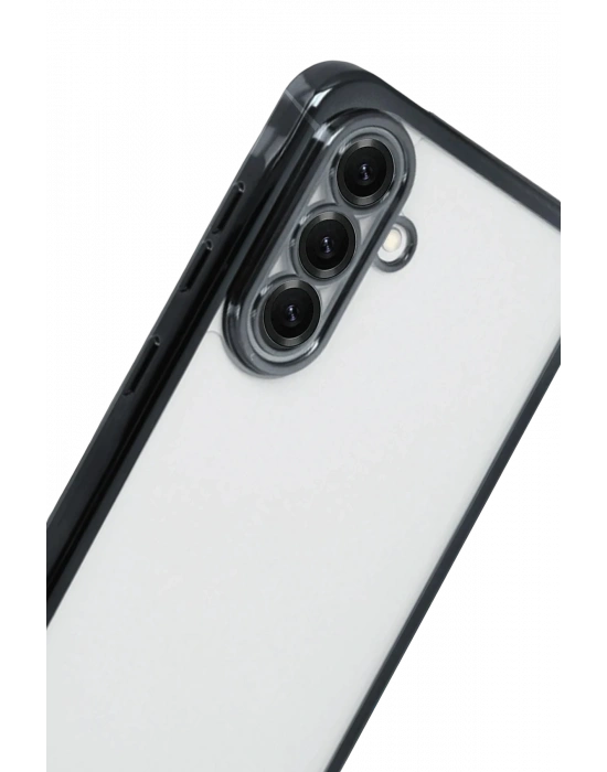 Newface Samsung Galaxy A17 5G Razer Lensli Silikon - Siyah