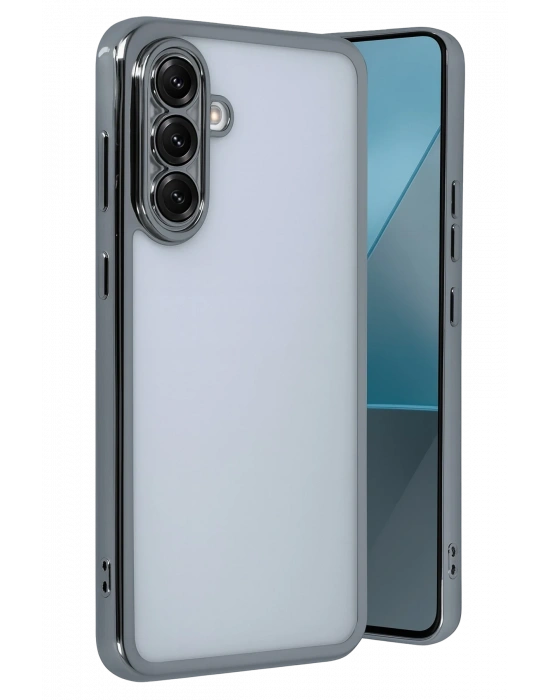 Newface Samsung Galaxy A17 5G Razer Lensli Silikon - Titan Gri