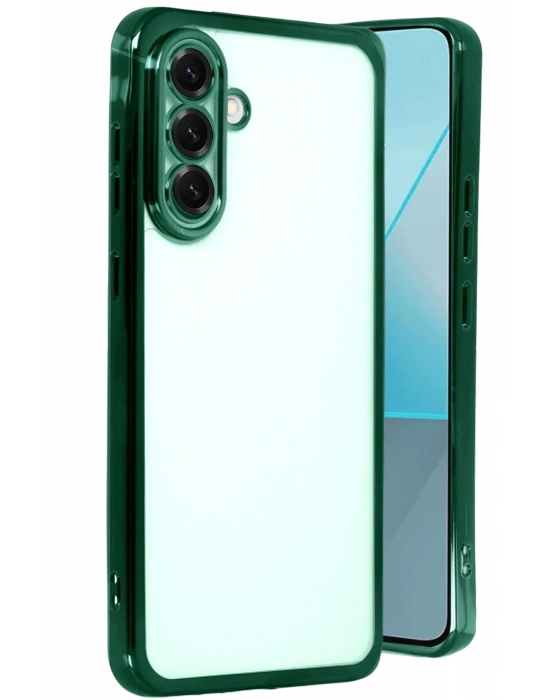 Newface Samsung Galaxy A17 5G Razer Lensli Silikon - Yeşil