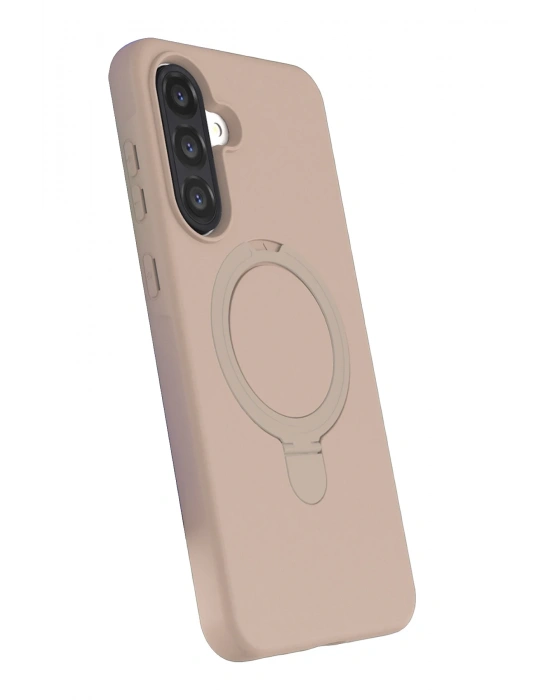 Newface Samsung Galaxy A17 5G Regal Magsafe Standlı Kapak - Çöl Titanyum