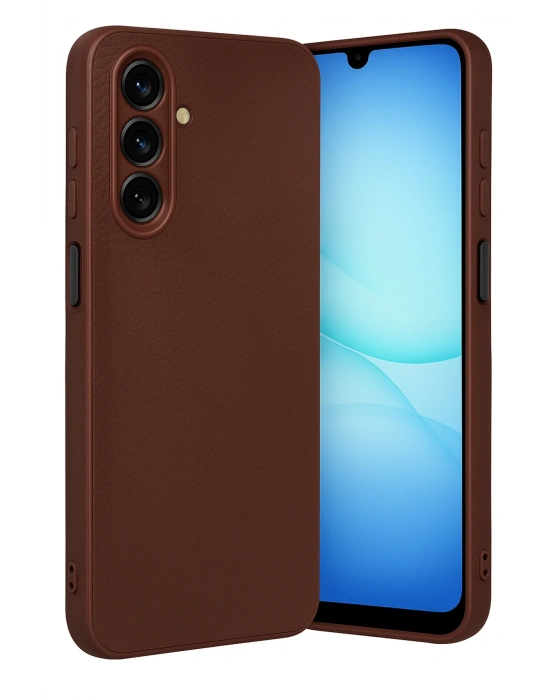 Newface Samsung Galaxy A17 5G Thermax Silikon Kılıf - Bordo