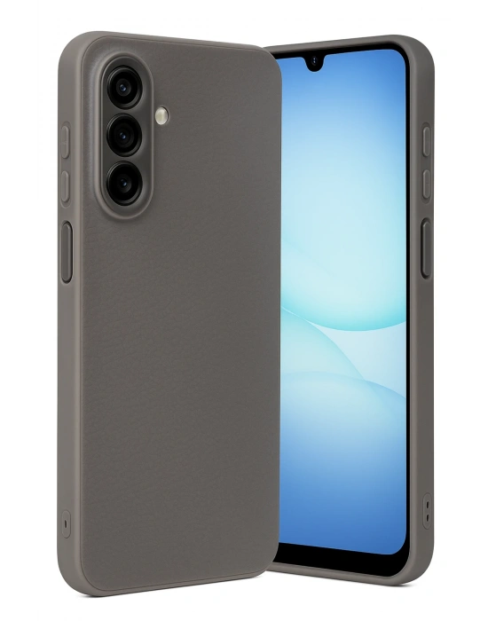 Newface Samsung Galaxy A17 5G Thermax Silikon Kılıf - Gri