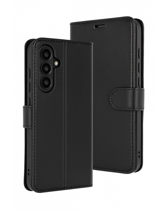 Newface Samsung Galaxy A17 5G Trend S Plus Kapaklı Kılıf - Siyah