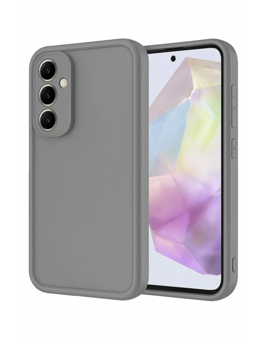 Newface Samsung Galaxy A17 5G Viera Silikon - Gri