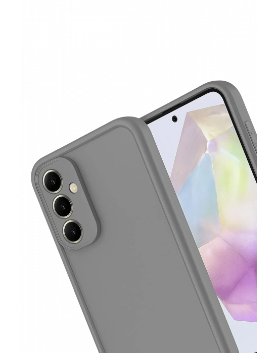 Newface Samsung Galaxy A17 5G Viera Silikon - Gri