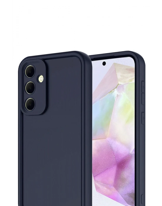 Newface Samsung Galaxy A17 5G Viera Silikon - Lacivert