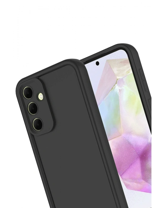 Newface Samsung Galaxy A17 5G Viera Silikon - Siyah