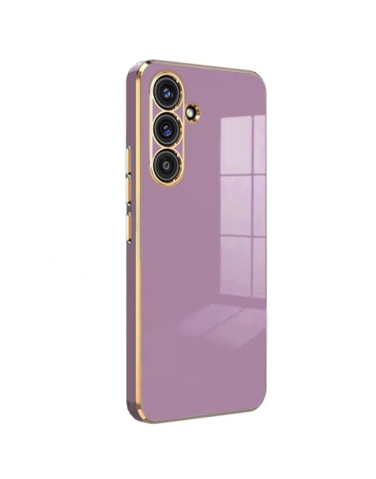 Newface Samsung Galaxy A17 5G Volet Silikon - Mor