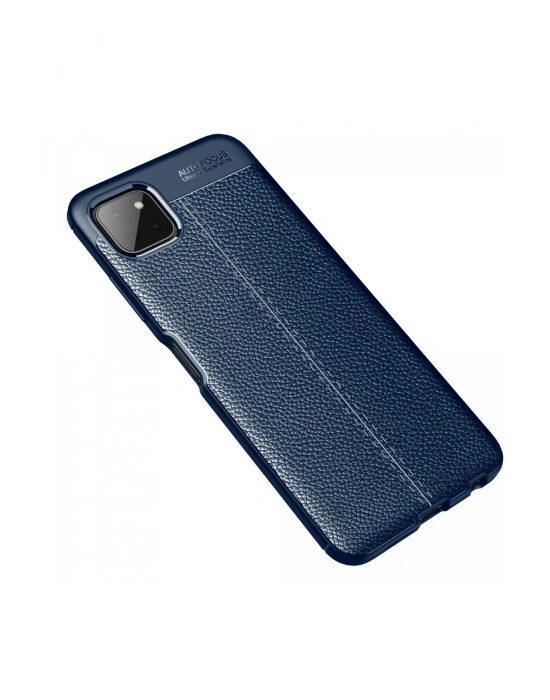 Newface Samsung Galaxy A22 Kılıf Auto Focus Kapak - Lacivert