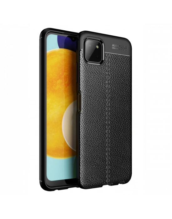 Newface Samsung Galaxy A22 Kılıf Auto Focus Kapak - Siyah