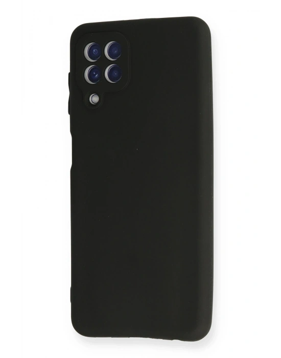 Newface Samsung Galaxy A22 Kılıf First Silikon - Siyah