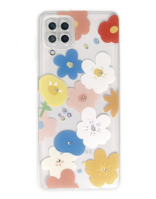 Newface Samsung Galaxy A22 Kılıf Lucky Silikon - Lucky 8