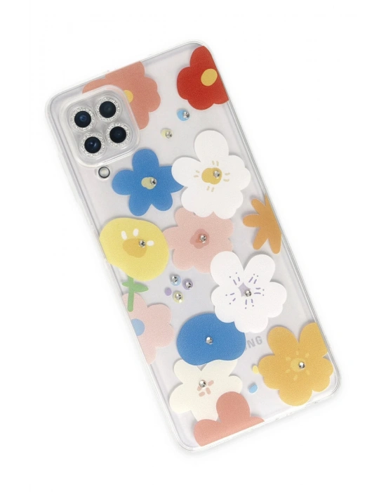 Newface Samsung Galaxy A22 Kılıf Lucky Silikon - Lucky 8