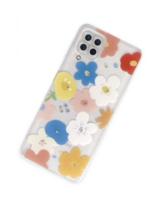 Newface Samsung Galaxy A22 Kılıf Lucky Silikon - Lucky 8