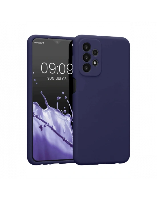 Newface Samsung Galaxy A23 4G Kılıf First Silikon - Lacivert