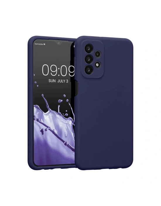 Newface Samsung Galaxy A23 4G Kılıf First Silikon - Lacivert