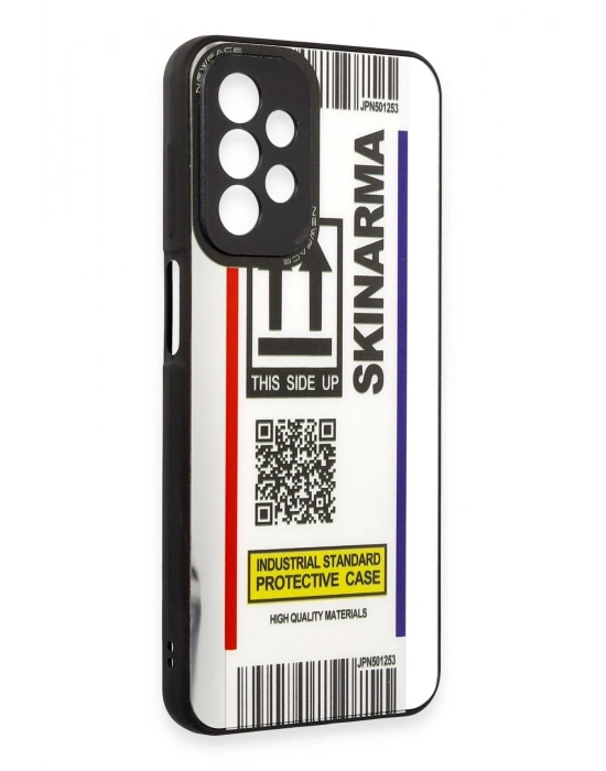 Newface Samsung Galaxy A23 4G Kılıf Mirror Desenli Kapak - Mirror - 7