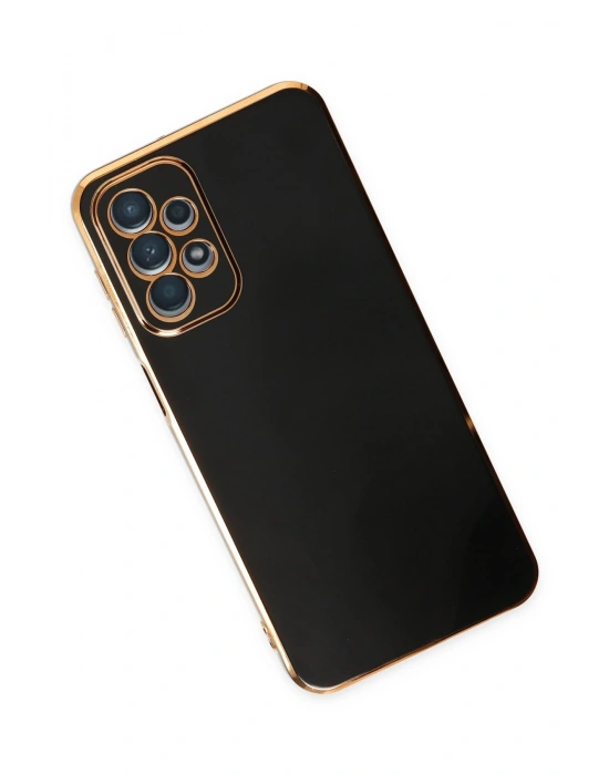 Newface Samsung Galaxy A23 4G Kılıf Volet Silikon - Siyah