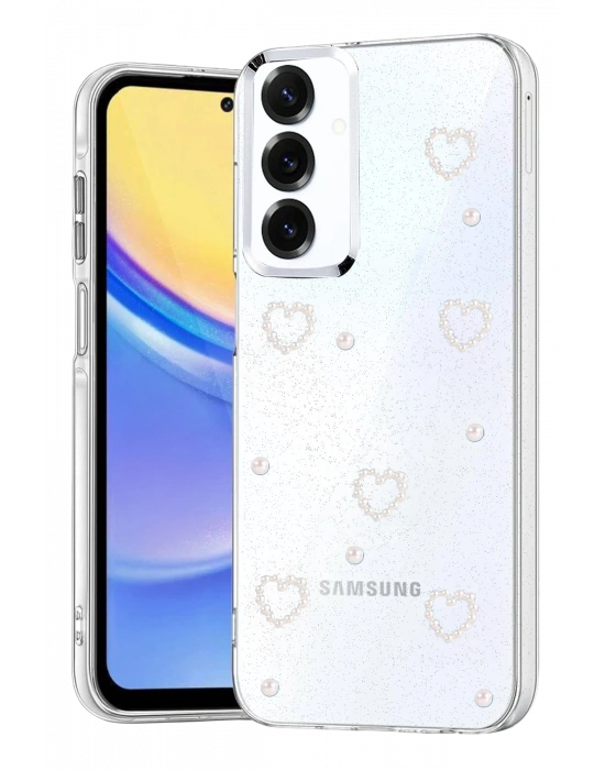 Newface Samsung Galaxy A24 4G Fiyonk Desenli Kapak - Desen 10