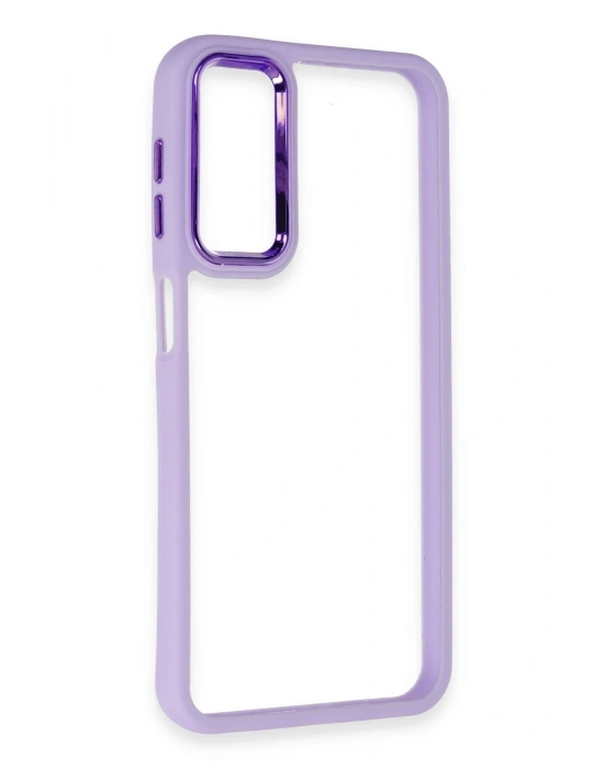 Newface Samsung Galaxy A24 4G Kılıf Dora Kapak - Lila