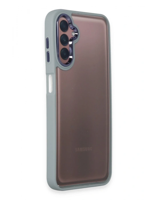 Newface Samsung Galaxy A24 4G Kılıf Dora Kapak - Sierra Blue