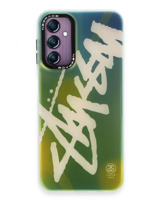 Newface Samsung Galaxy A24 4G Kılıf Estoril Desenli Kapak - Estoril - 2