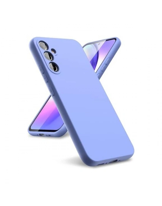 Newface Samsung Galaxy A24 4G Kılıf First Silikon - Lila