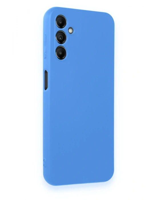 Newface Samsung Galaxy A24 4G Kılıf First Silikon - Mavi