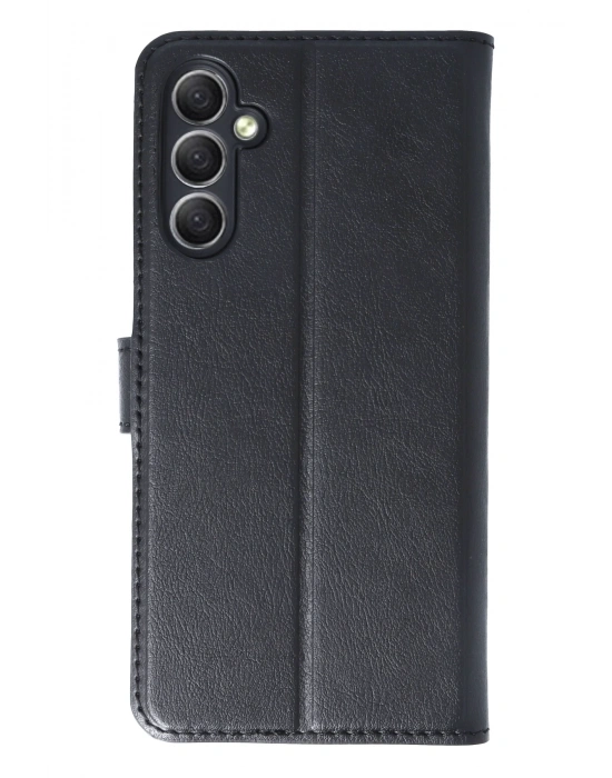 Newface Samsung Galaxy A24 4G Kılıf Trend S Plus Kapaklı Kılıf - Siyah