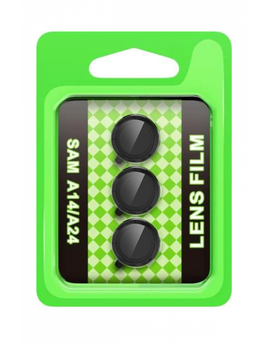 Newface Samsung Galaxy A24 4G Raze Metal Kamera Lens - Siyah