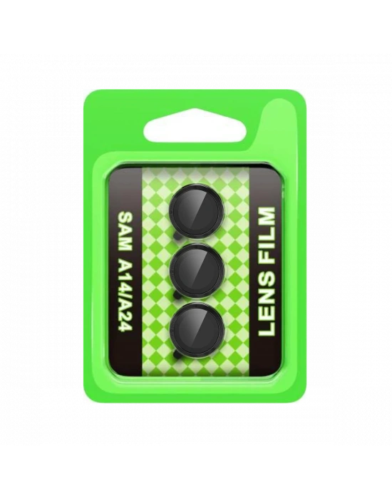 Newface Samsung Galaxy A24 4G Raze Metal Kamera Lens - Siyah