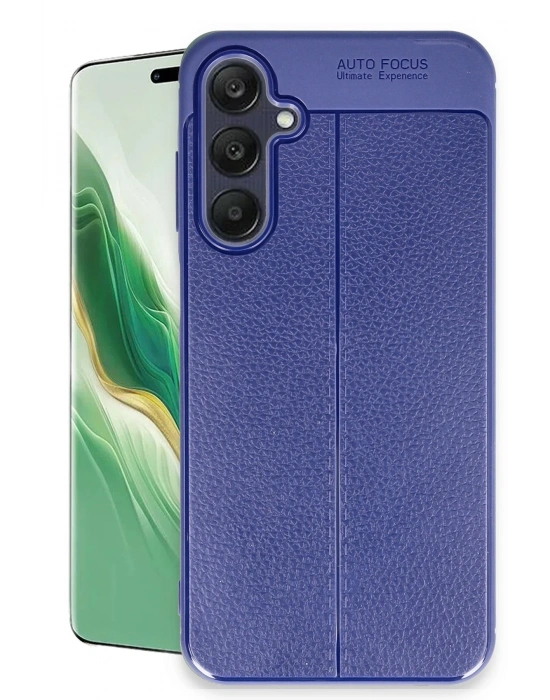 Newface Samsung Galaxy A25 5G Kılıf Auto Focus Kapak - Lacivert
